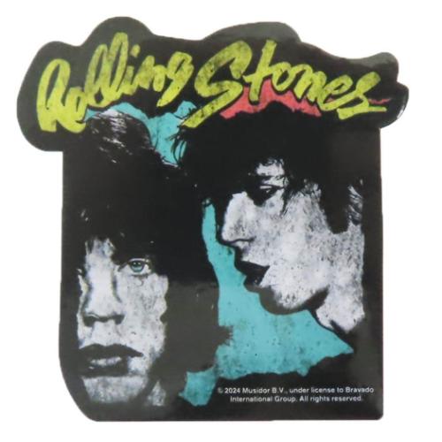 キャラクターステッカー ダイカットシール ローリングストーンズ フェイス スモールプラネット ダイカットビニールステッカー デコシール 耐水性 メール便可