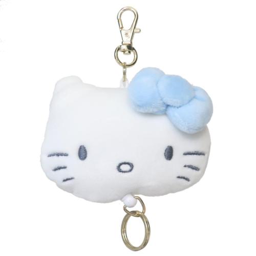 リールキーホルダー キーリング ハローキティ フェイス サンリオ マリモクラフト プレゼント