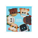 スクエアメモ メモ帳 PUIPUIモルカー A 新入学 サンスター文具 新学期準備文具 かわいい メール便可