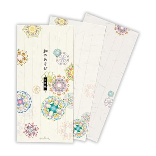 一筆箋 便箋 和の遊び万華鏡2 日本ホールマーク 便せん おしゃれ メール便可