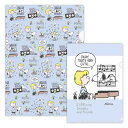 クリアフォルダ A4&A5 クリアファイル セット スヌーピー SNLFブルー Life with Snoopy and Friends ピーナッツ 日本ホール...