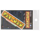ホログラムステッカー ダイカットシール パックマン ロゴ ゼネラルステッカー 耐水耐光 デコステッカー ゲームメール便可