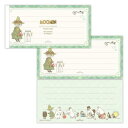 メモパッド メモ帳 ムーミン MOMLSグリーン My little something 北欧 日本ホールマーク 事務用品 伝言 メール便可