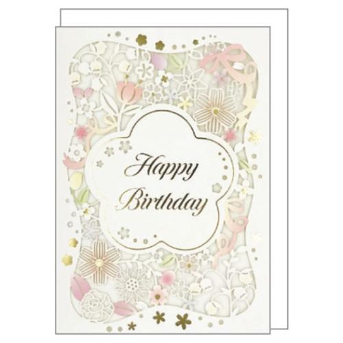 誕生日カード グリーティングカード クローズピン メッセージカード 誕生日祝い メール便可