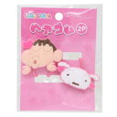 ヘアゴム2P ヘアアクセ クレヨンしんちゃん ピンク アイプランニング 髪飾り アニメメール便可