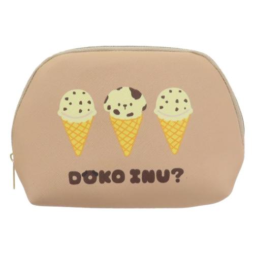 ティッシュポーチ ミニポーチ ドコイヌアイスクリーム オクタニ ポケットティッシュケース 小物入れ