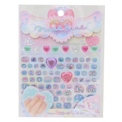 タイニーネイルシール キッズコスメ ユニコーンルーム クーリア ネイル用品 ネイルアート メール便可