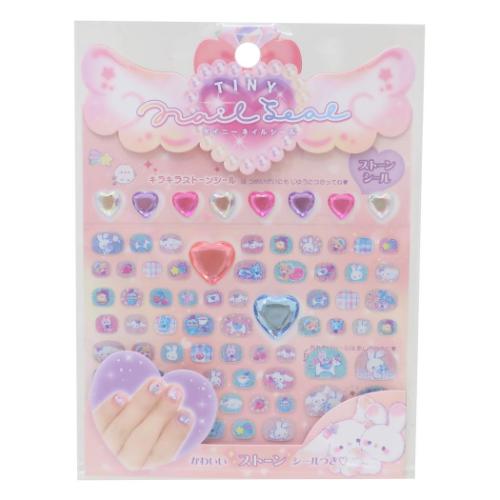 タイニーネイルシール キッズコスメ おやすみバニー クーリア ネイル用品 ネイルアート メール便可 タイニーネイルシール キッズコスメ おやすみバニー クーリア ネイル用品 ネイルアート メール便可