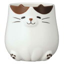 おすわりねこマグ マグカップ ねこちるNekochill みけ デコレ プレゼント インテリア かわいい