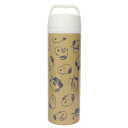 持ち手付きステンレスボトル 500ml 保温保冷水筒 スヌーピー SNOOPY&BROTHERS ピーナッツ カミオジャパン プレゼント