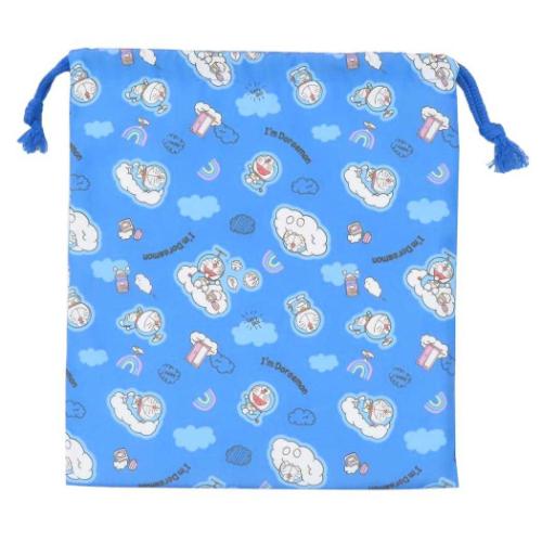 巾着M 巾着袋 アイムドラえもん サンリオ 高波クリエイト 小学生 幼稚園 アニメメール便可