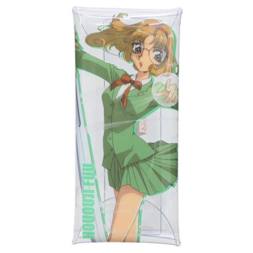 クリアマルチケース ペンポーチ 魔法騎士レイアース 鳳凰寺風 マリモクラフト 筆箱 小物入れ アニメメール便可