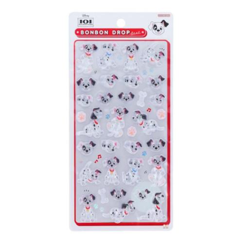 ボンボンドロップシール シールシート 101匹わんちゃん ディズニー サンスター文具 デコレーション メール便可のサムネイル