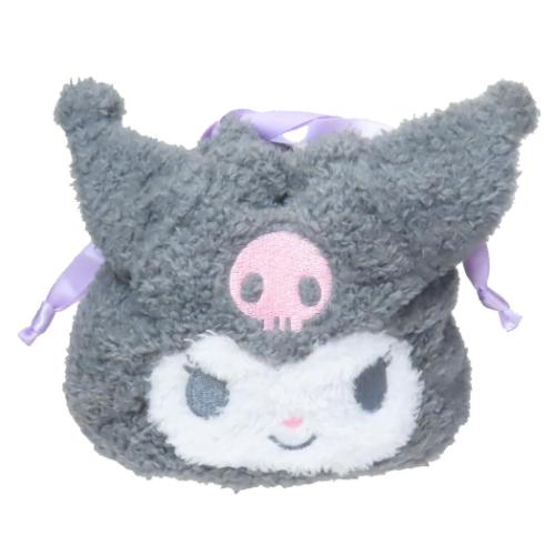 ダイカット巾着 巾着袋 クロミ サンリオ カミオジャパン きんちゃくポーチ 小物入れ メール便可のサムネイル