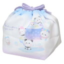 お弁当きんちゃくポーチ ランチ巾着 もちもちぱんだ カミオジャパン 新学期準備 かわいい メール便可