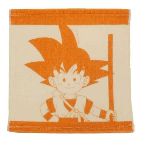 プリントウォッシュタオル ハンドタオル ドラゴンボールDAIMA 孫悟空 ミニ スモールプラネット 汗拭きタオル アニメメール便可