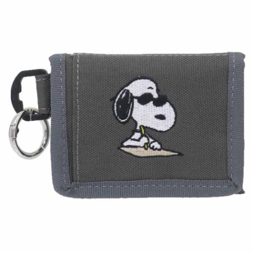 RE-PET 2つ折りコインポーチ 小銭入れ スヌーピー GY ジョークール ピーナッツ マリモクラフト コイン..