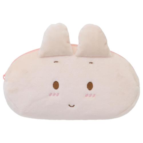 ぬいぐるみフェイスペンポーチ ペンケース マロンクリーム 新入学 サンリオ ティーズファクトリー 筆箱..