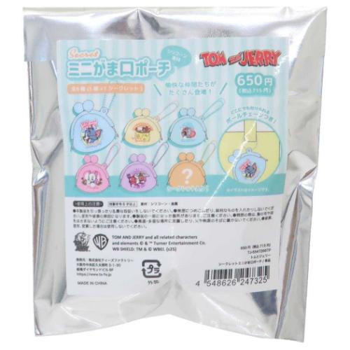 シークレットミニがま口ポーチ全6種 ミニポーチ トムとジェリー ワーナーブラザース ティーズファクト..