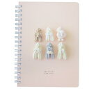 B6リングノート リングノート Maison terrier Meringue cookie dogs 新入学 クリエイターズサーカス フロンティア 新学期準備文具 ミニノート メール便可
