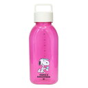 ドリンクボトル L 水筒 スヌーピー PINK ピーナッツ 大西賢製販 プラボトル アウトドア レジャー 常温(3)