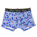 ボクサーブリーフ 男性用下着 リロ&スティッチ フェイス&ロゴ ディズニー スモールプラネット ギフト雑貨 メンズインナー メール便可
