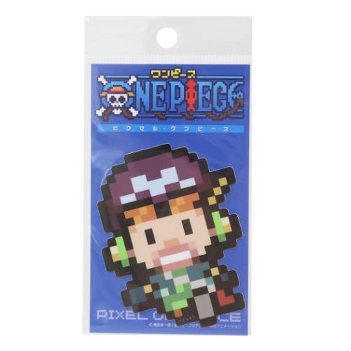 ビニールステッカー ダイカットシール ワンピース ピクセル ウソップ エッグヘッドver 少年ジャンプ ゼネラルステッカー デコステッカー 耐水耐光 アニメメー...