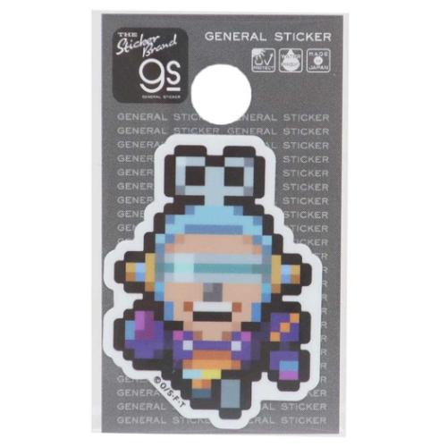 ダイカットミニステッカー ビニールシール ワンピース ピクセル Sサイズ フランキー エッグヘッドver 少年ジャンプ ゼネラルステッカー 耐水耐光 デコステッ...