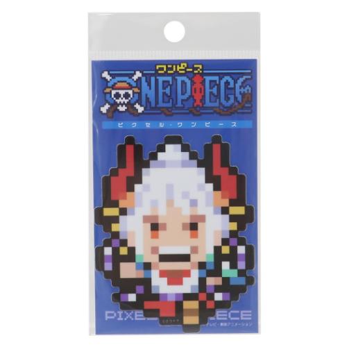 ビニールステッカー ダイカットシール ワンピース ピクセル ヤマト 少年ジャンプ ゼネラルステッカー デコステッカー 耐水耐光 アニメメール便可