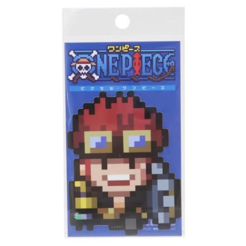 ビニールステッカー ダイカットシール ワンピース ピクセル キッド 討ち入り衣装 少年ジャンプ ゼネラルステッカー デコステッカー 耐水耐光 アニメメール便可