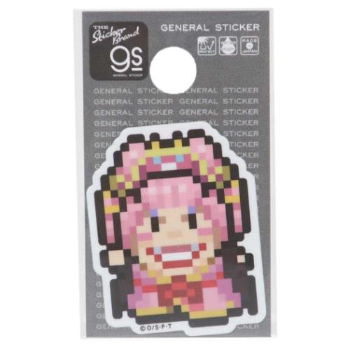 ダイカットミニステッカー ビニールシール ワンピース ピクセル Sサイズ ビッグマム ワノ国編 少年ジャンプ ゼネラルステッカー 耐水耐光 デコステッカー アニ...