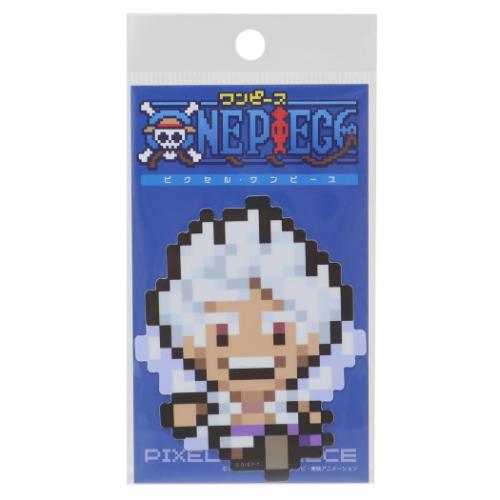 ビニールステッカー ダイカットシール ワンピース ピクセル ルフィ ギア5 少年ジャンプ ゼネラルステッカー デコステッカー 耐水耐光 アニメメール便可