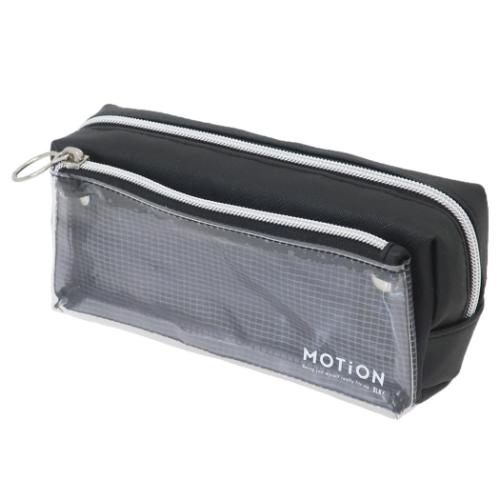 スマートプラスペンケース ペンポーチ MOTION ブラック カミオジャパン 筆箱 新学期準備文具