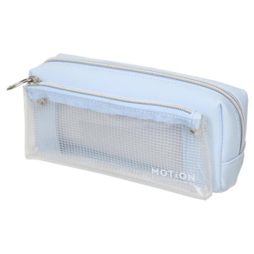 スマートプラスペンケース ペンポーチ MOTION ブルー カミオジャパン 筆箱 新学期準備文具