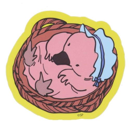 キャラクターステッカー ダイカットシール ラブリーフレンズ はりもぐら 赤ちゃん スモールプラネット ..