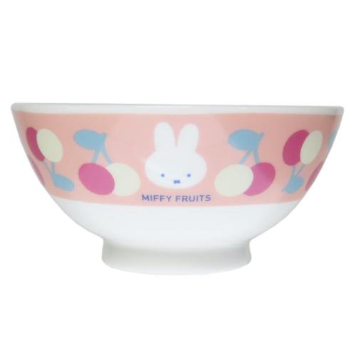 ライスボウル お茶碗 ミッフィー MIFFY FRUITS ディックブルーナ 金正陶器 プレゼント 絵本