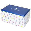 トレー付収納箱 収納用品 ミッフィー ミッフィー&ローズ ディックブルーナ ナガノファクトリー 小物入れ 蓋付き 絵本