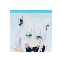 スクエアメモ メモ帳 ホロライブプロダクション 白上フブキ サンスター文具 新学期準備文具 かわいい アニメメール便可
