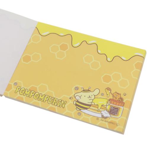ミニメモ ミニミニメモ メモ帳 ポムポムプリン ハチ サンリオ 山野紙業 新学期準備文具 かわいい メール便可