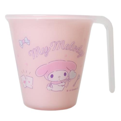 ハンドル付スタッキングタンブラー プラコップ マイメロディ オトナカワイイ サンリオ スケーター プラ..