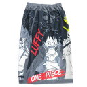80丈マキタオル 80cm丈巻き巻きタオル ラップタオル ワンピース パワフルキャプテン 少年ジャンプ 丸眞 サマーレジャー用品 海プール着替えタオル アニメ