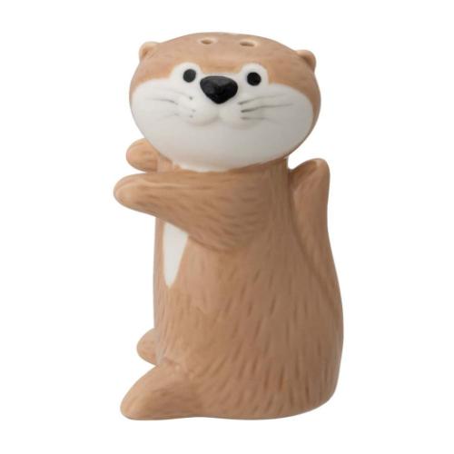 カワウソ調味料入れ 調味料入れ カワウソカフェ ラテ ペッパー アニマル デコレ 調理小物 スパイスボト..