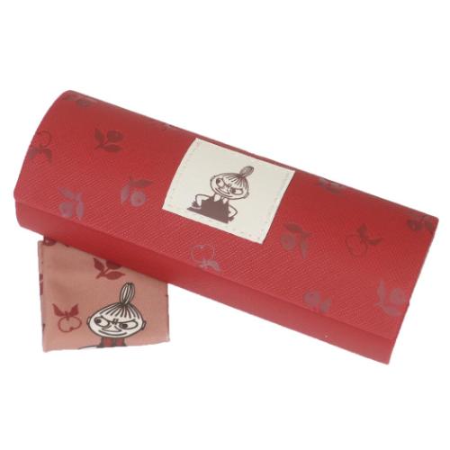 クロス付きメガネケース 眼鏡ケース ムーミン お気に召すまま 北欧 カミオジャパン ハードタイプ プレゼント