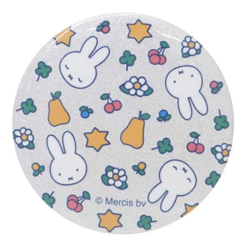 缶ミラー 大 手鏡 ミッフィー CLOVER POP総柄 ディックブルーナ マリモクラフト コスメ雑貨 絵本メール便可 缶ミラー 大 手鏡 ミッフィー CLOVER POP総柄 ディックブルーナ マリモクラフト コスメ雑貨 絵本メール便可