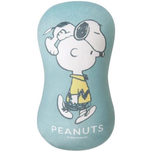 クッション付きシートベルトカバー クッション スヌーピー ピーナッツ 三金商事 MEIHO カー用品