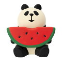 大きなすいかパンダ マスコット concombre デコレ インテリア かわいい(3)