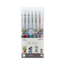 フリクションWaai 0.5mm 6色セット ボールペン ディズニーx松本セイジ ディズニー サンスター文具 小学生 中学生 高校生 メール便可