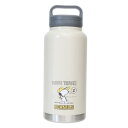 スクリューハンドル付マグボトル 1000ml 保温保冷水筒 スヌーピー BASE BALL ピーナッツ スケーター ランチ