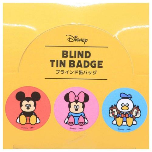 ブラインドカンバッジ 全8種 缶バッジ DISNEYx松本セイジ ディズニー マリモクラフト コレクション雑貨..