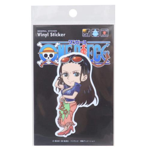 ビニールステッカー ダイカットシール ワンピース ロビン SD 少年ジャンプ ゼネラルステッカー デコステッカー 耐水耐光 アニメメール便可